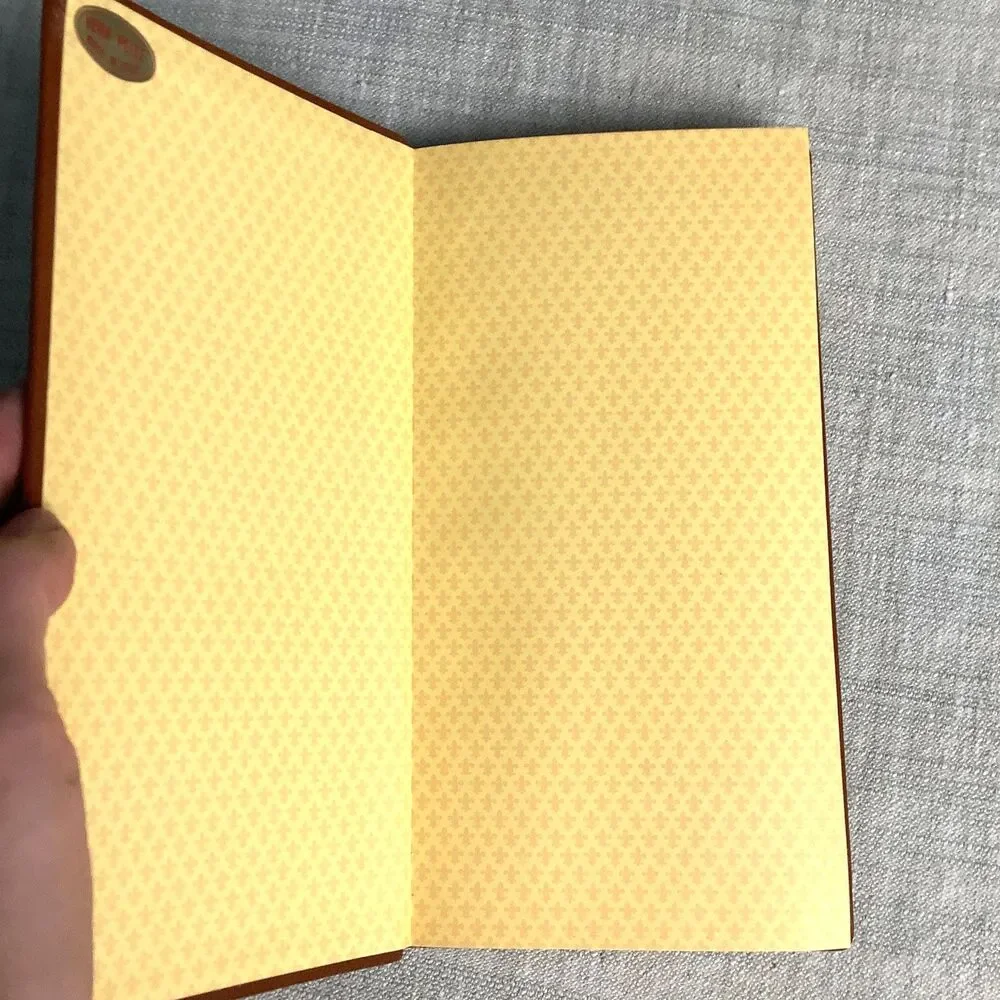 Vintage Italian Leather Address Book Genuine Vera Pelle Unused 8